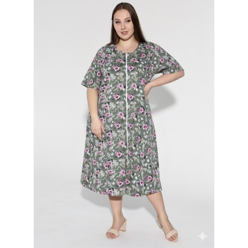 Халат "Зима" оливка