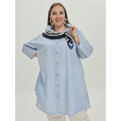 Рубашка "Адлер" тонкая полоска