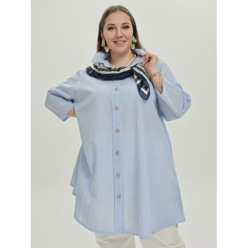 Рубашка "Адлер" тонкая полоска