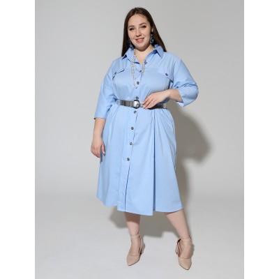 Платье-рубашка "Лаки"