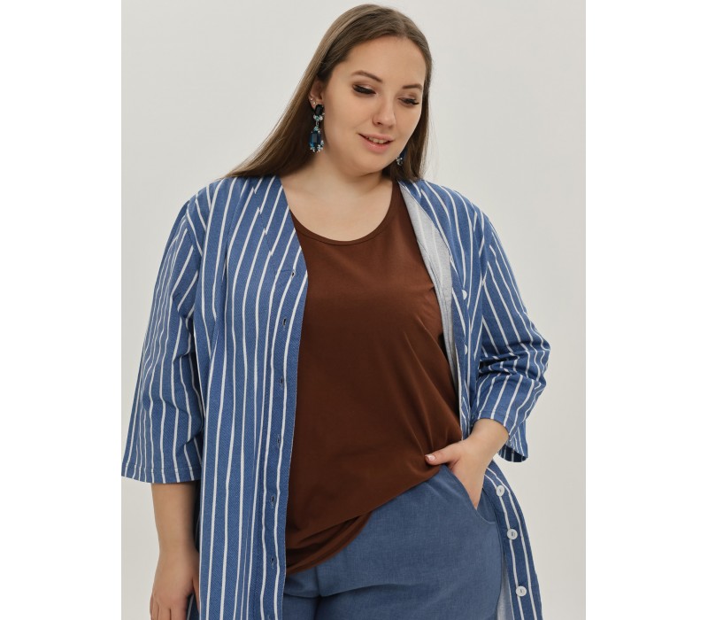 Майка Маргарита коричневый 