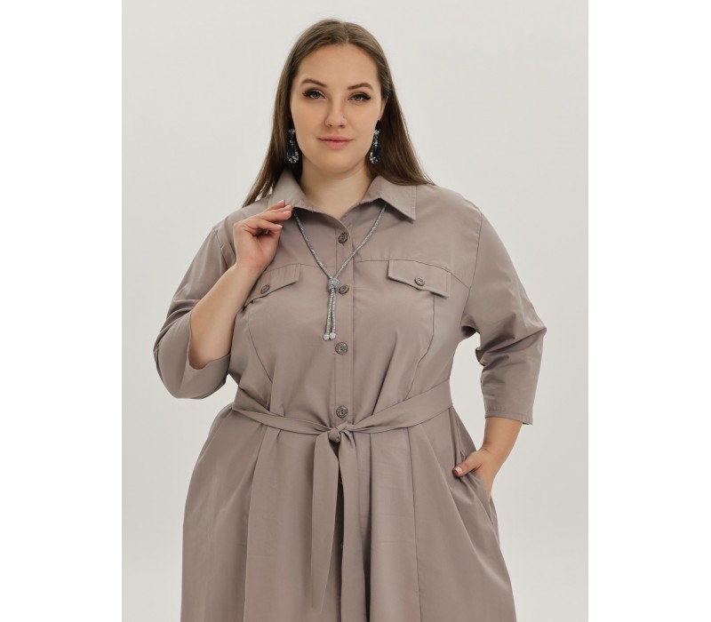 Платье Лаки пудра 