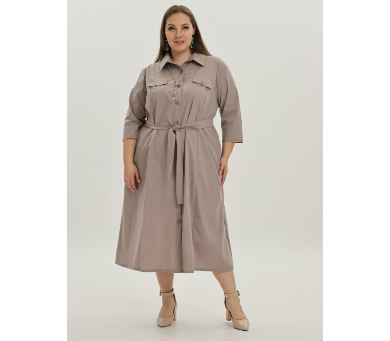 Платье Лаки пудра 