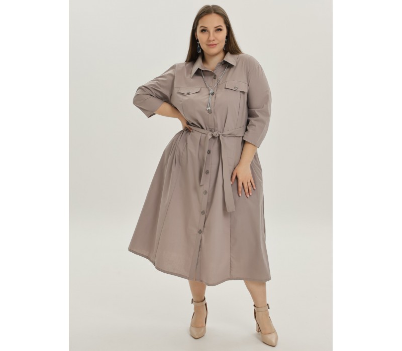 Платье Лаки пудра 