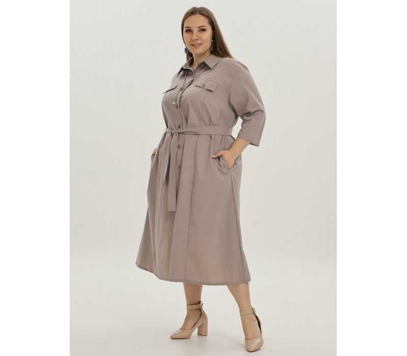 Платье Лаки пудра 