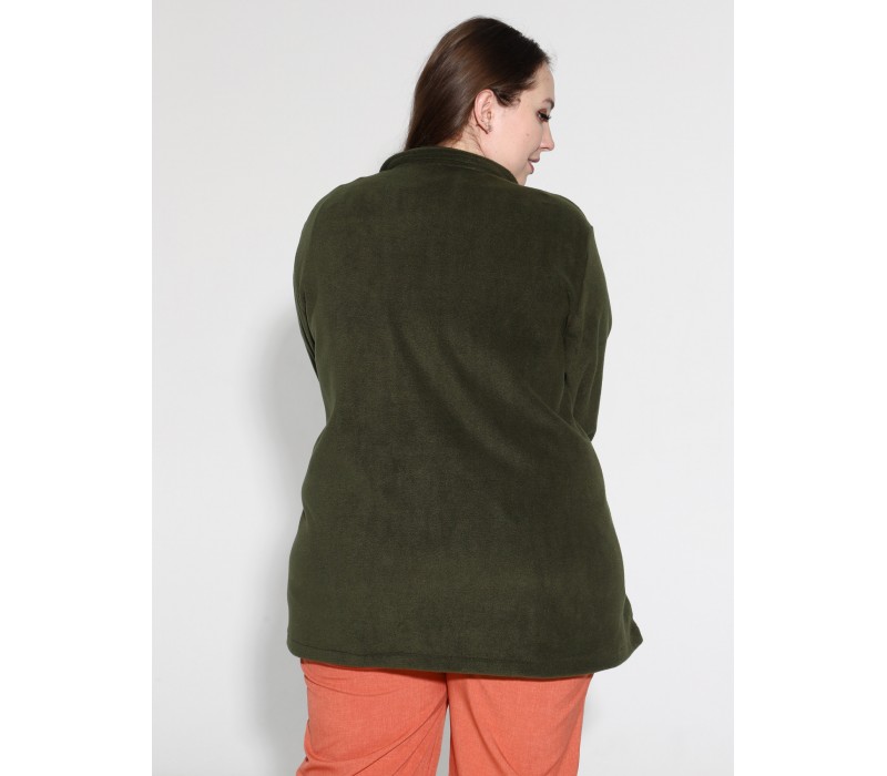 Куртка флисовая хаки 