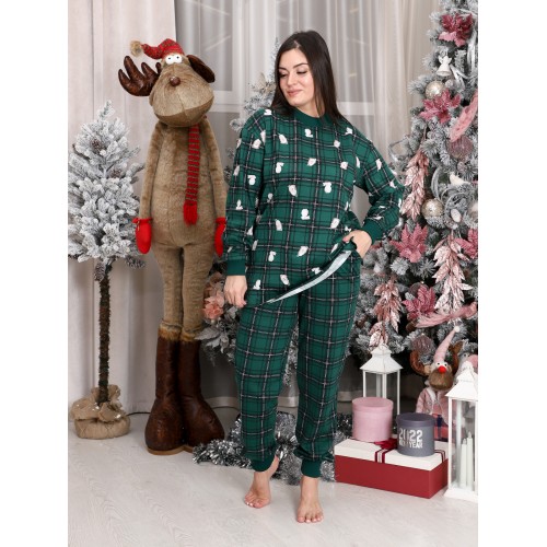 Пижама "Рождество" 2 зеленый
