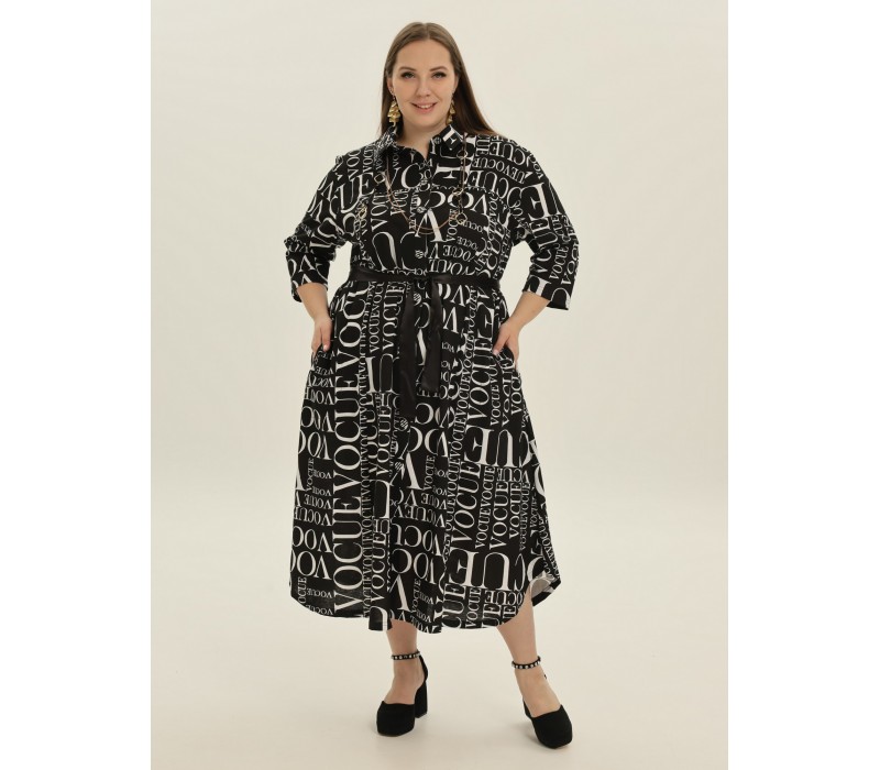 Платье- рубашка 