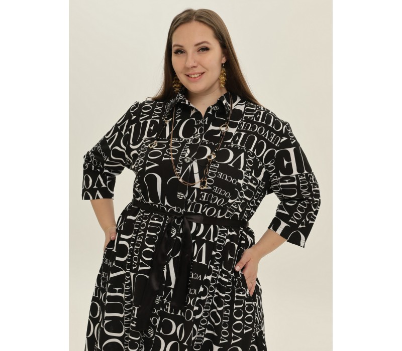 Платье- рубашка 