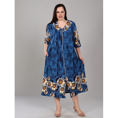 Халат "Кадриль" газания желтая