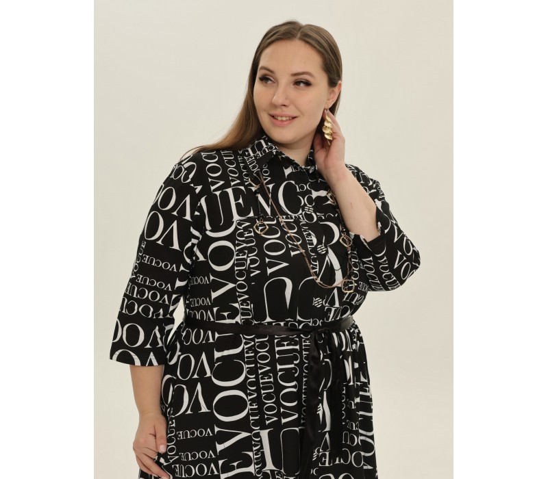 Платье- рубашка 