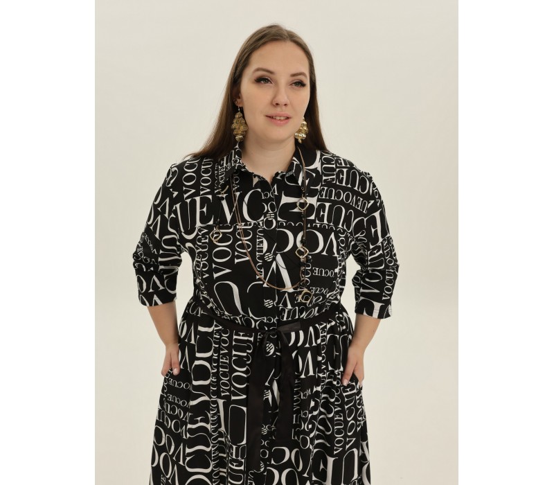 Платье- рубашка 