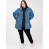 Куртка флисовая темно-голубой 