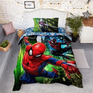 Детское постельное белье "Человек Паук панно Spiders", поплин